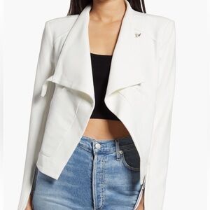 Blank NYC Cream Women's Blazer